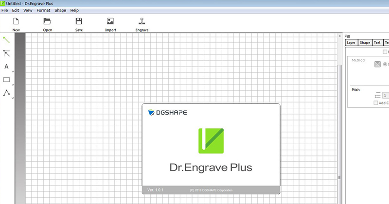 Decorator Engraver DE-3 software background