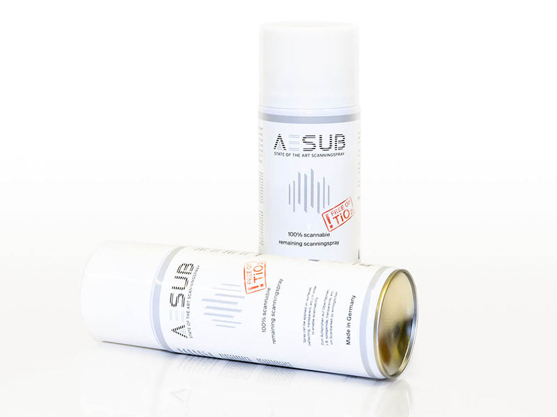 AESUB Sublimating 3D Scanning Powder White