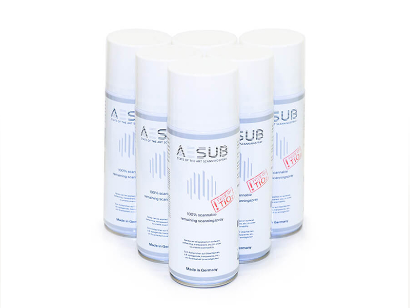 AESUB Sublimating 3D Scanning Powder White