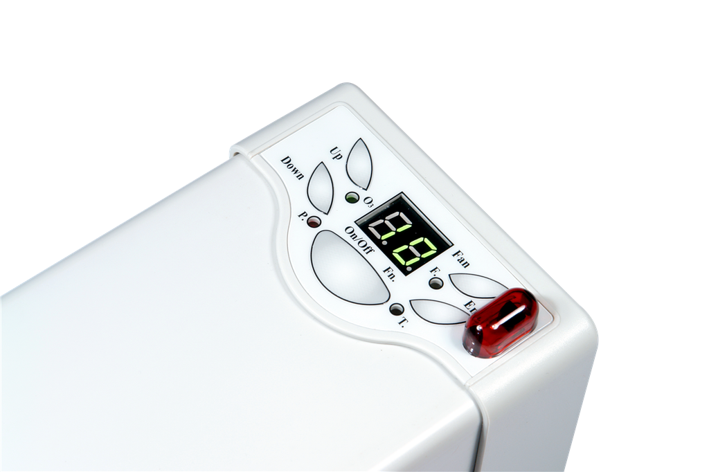 XeTIN XT-1000 Ozone Sterilizer Control panel close