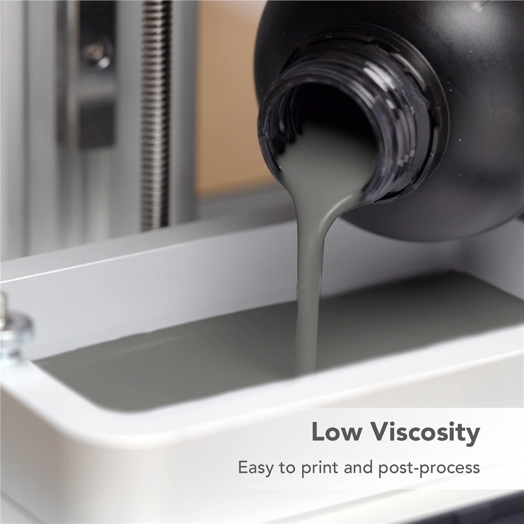 Phrozen Aqua 4K Resin is low viscosity