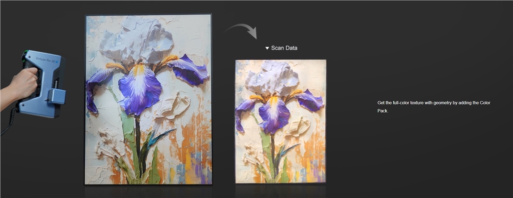 SHINING 3D EinScan Pro 2X V2 3D Scanner - Handheld scan sample SHINING 3D EinScan Pro 2X V2 3D Scanner - Handheld scan sample