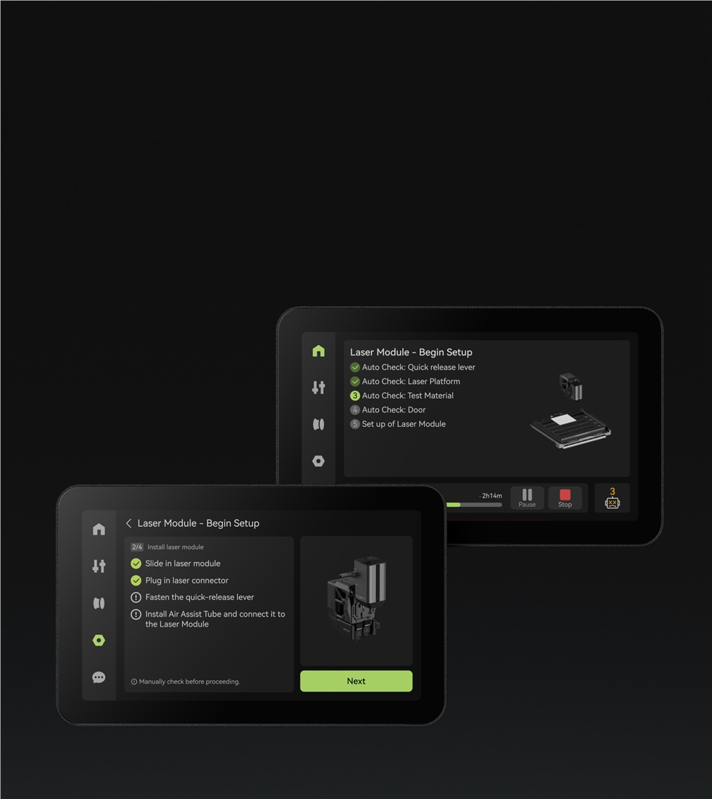 可自動掃描素材