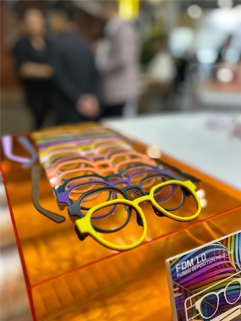 利用Bambu Lab 列印的3D列印眼鏡成品 利用Bambu Lab 列印的3D列印眼鏡成品