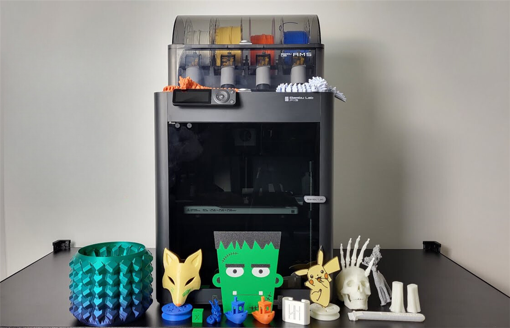 Bambu Lab P1S 3D列印機(jī)與成品