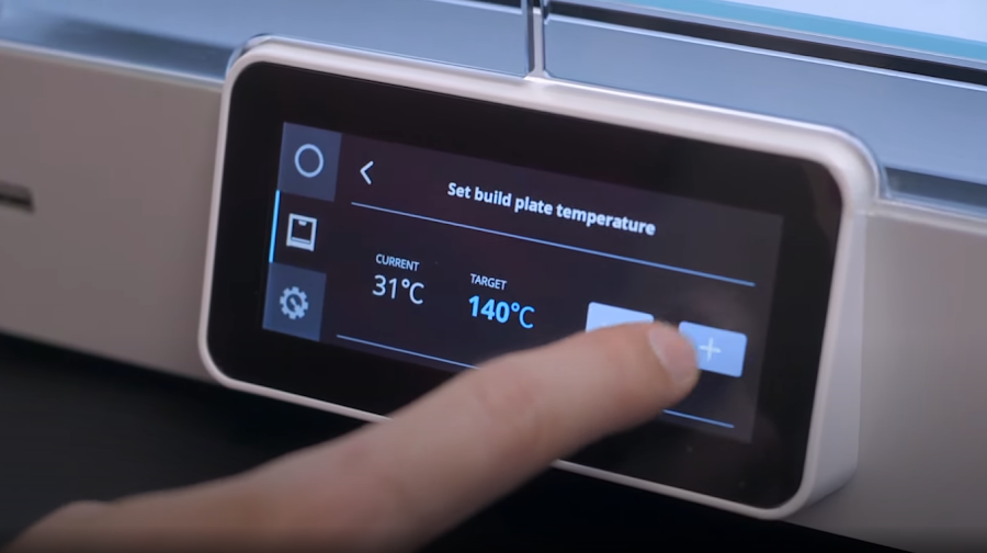 UltiMaker S3、S5 和 S7 的列印床溫度可達到驚人的 140°C