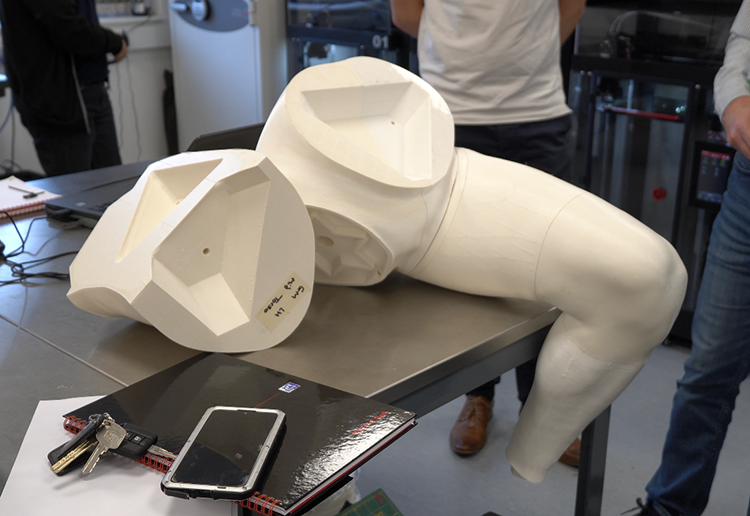 Vorteq 人體模型組件，可供組裝和風(fēng)洞使用