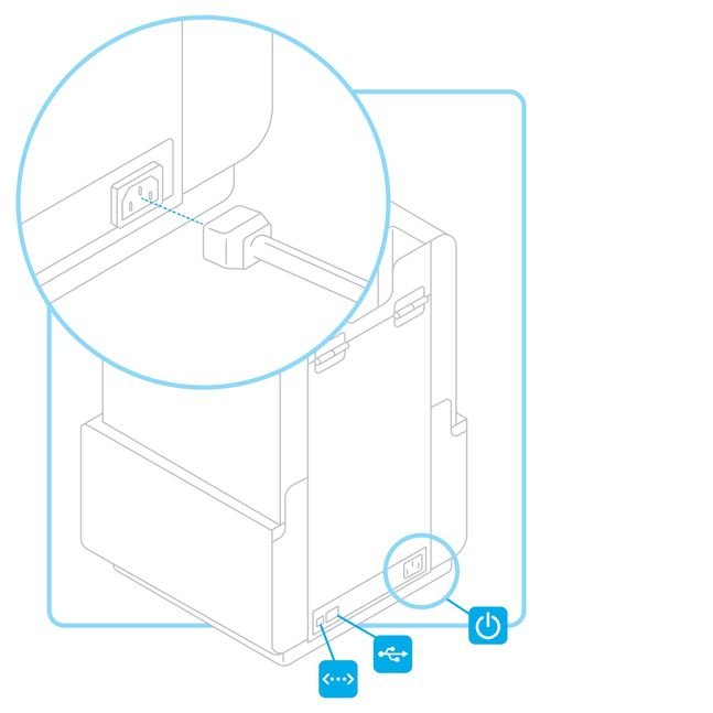 Formlabs - Form2 SLA 光固化3D列印機(jī) 3DMART 連結(jié)電源