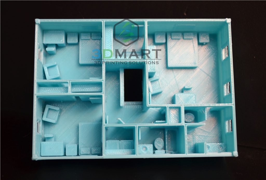 Ultimaker 3D印表機 ESUN PLA 3D列印 房子 室內(nèi)設(shè)計