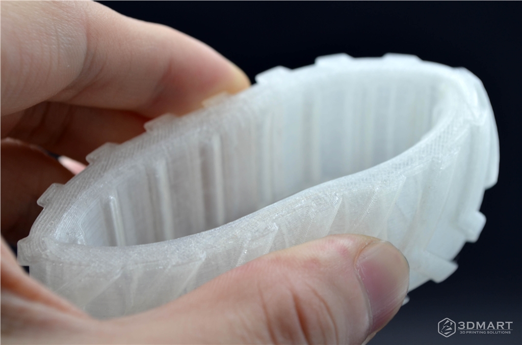 LulzBot Mini  FDM  FFF  TPE  彈性3D列印材料  遙控車 車輪 輪胎