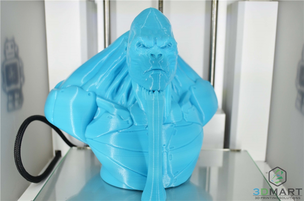 Ultimaker 3D列印機(jī) Esun PLA+材料 Poachers Cortex 支撐未拆
