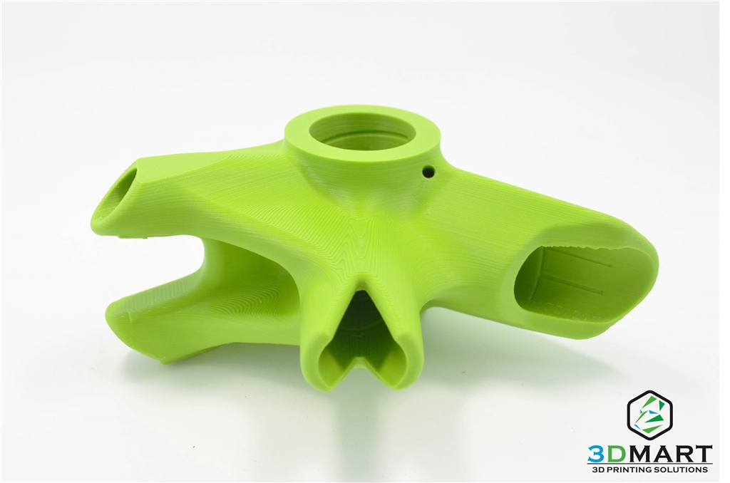 Ultimaker 2+ 綠色ABS印製腳踏車支架 Ultimaker 2+ 綠色ABS印製腳踏車支架