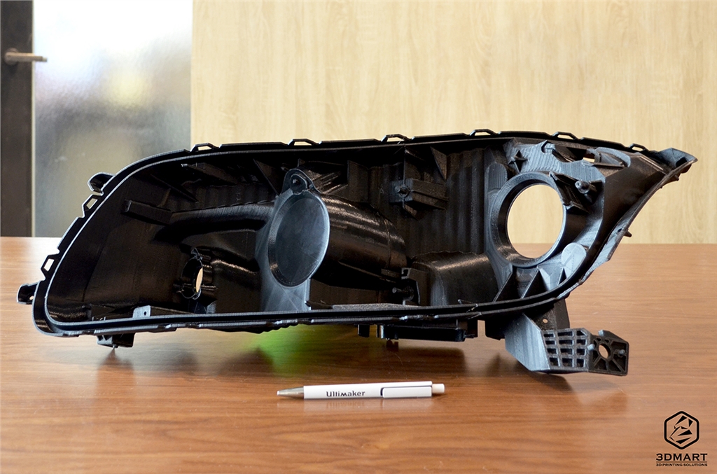 車(chē)燈組裝完成比例尺