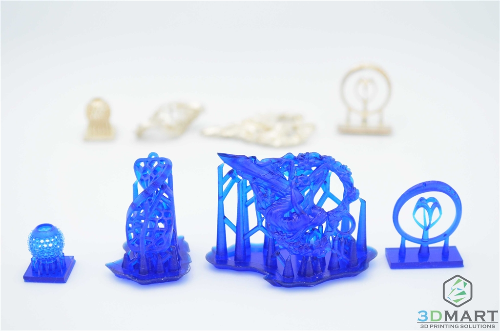 Formlabs Form2 SLA 光固化 3D列印機(jī) Castable 鑄造樹(shù)脂 3DMART 成品一覽