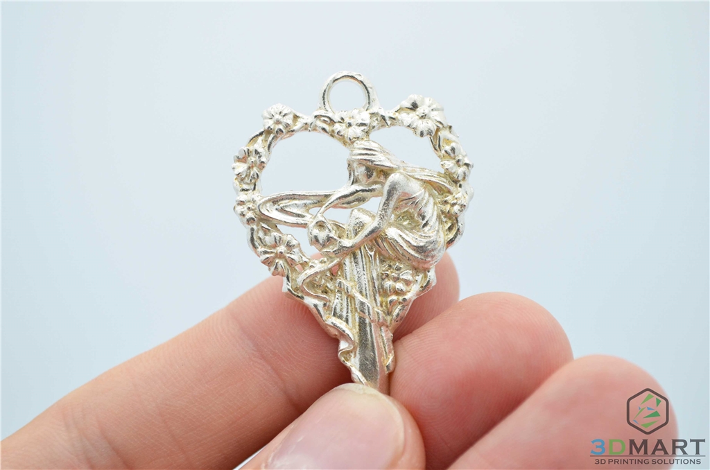 Formlabs Form2 SLA 光固化 3D列印機(jī) Castable 鑄造樹(shù)脂 3DMART 成品 少女吊墜