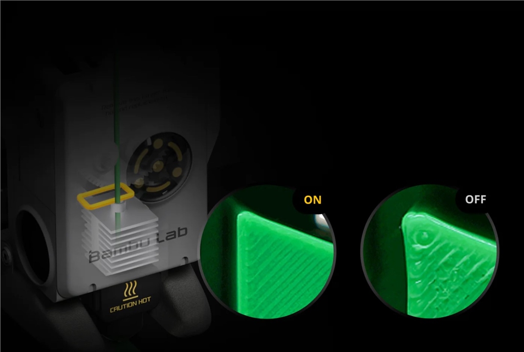 拓竹Bambu Lab A1 Mini 3D列印機(jī)有主動流量補償