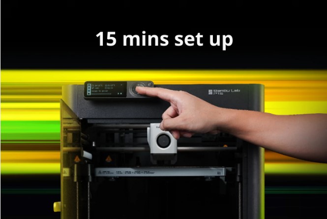 拓竹 Bambu Lab P1S 3D列印機(jī)在 15 分鐘內(nèi)完成設(shè)置