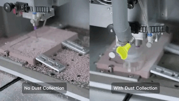 Makera Carvera 桌上型CNC加工機內(nèi)置集塵器