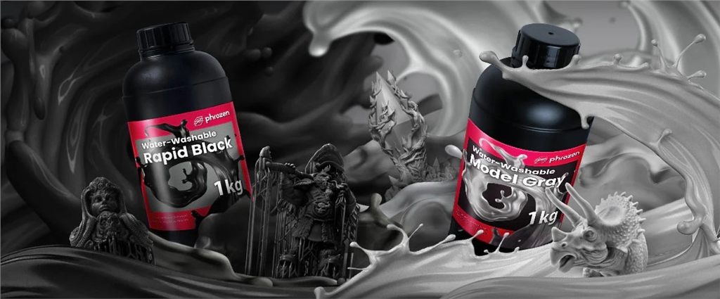 Phrozen 可水洗高速列印樹(shù)脂系列(1kg)