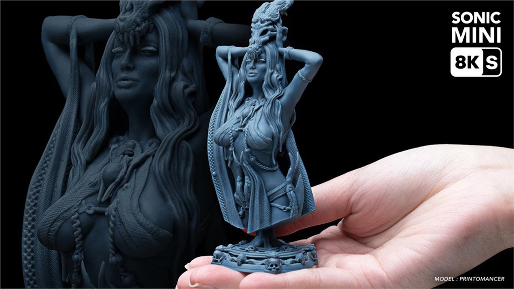 Phrozen Sonic Mini 8K S LCD光固化3D列印機 - 成品