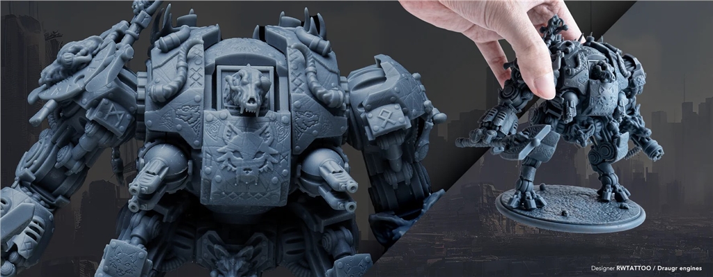 Phrozen RPG模型樹脂 - 灰色成品 Phrozen RPG模型樹脂 - 灰色成品