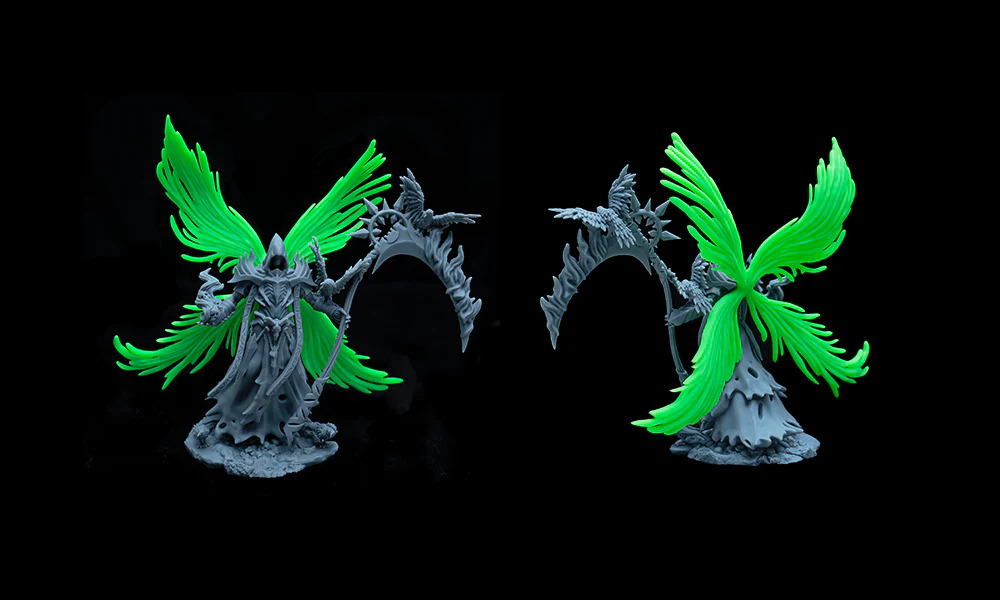 Phorzen 樹脂列印成品 - 惡魔風(fēng)向袋（Phaerimm）