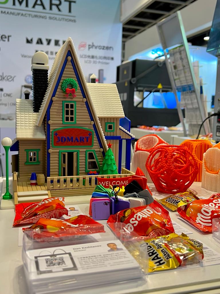 2023學(xué)與教博覽展 3DMart - 3D列印成品