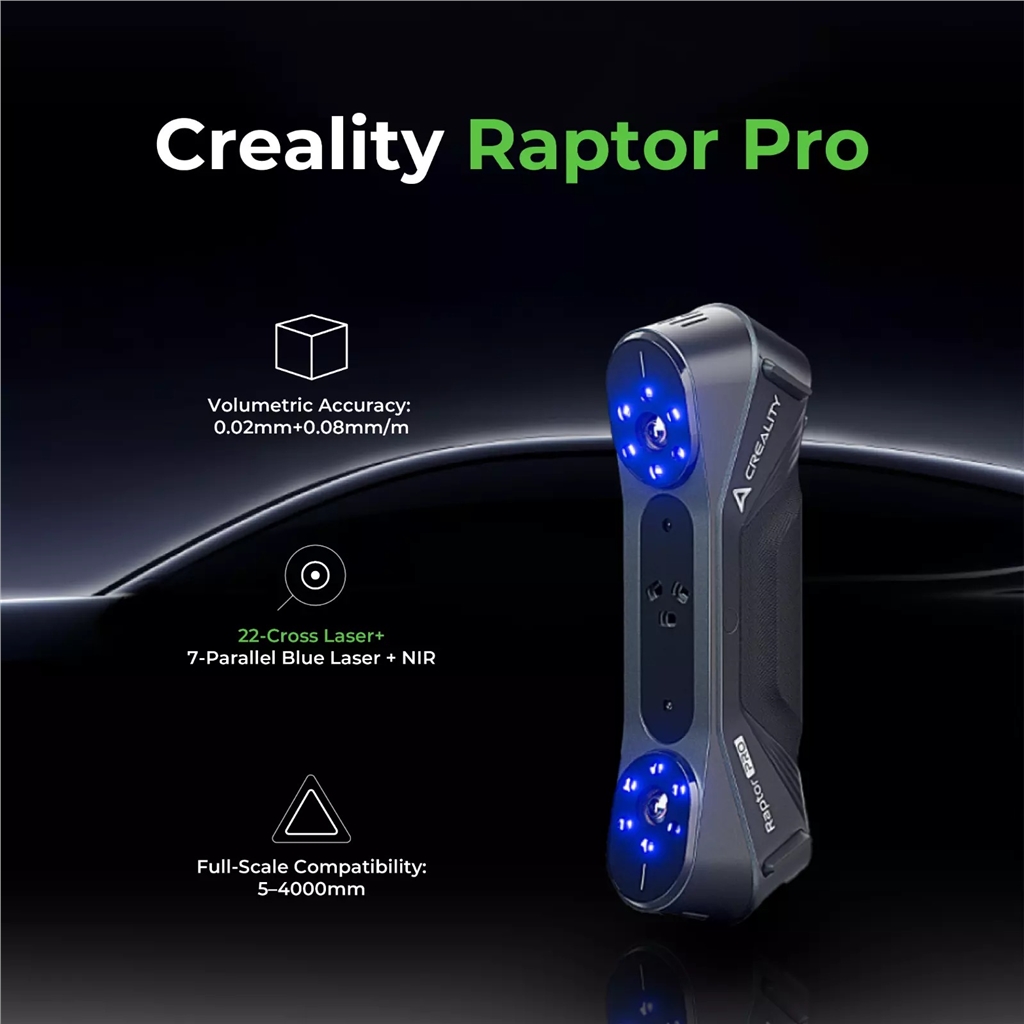 Creality Raptor Pro 3D掃描器
