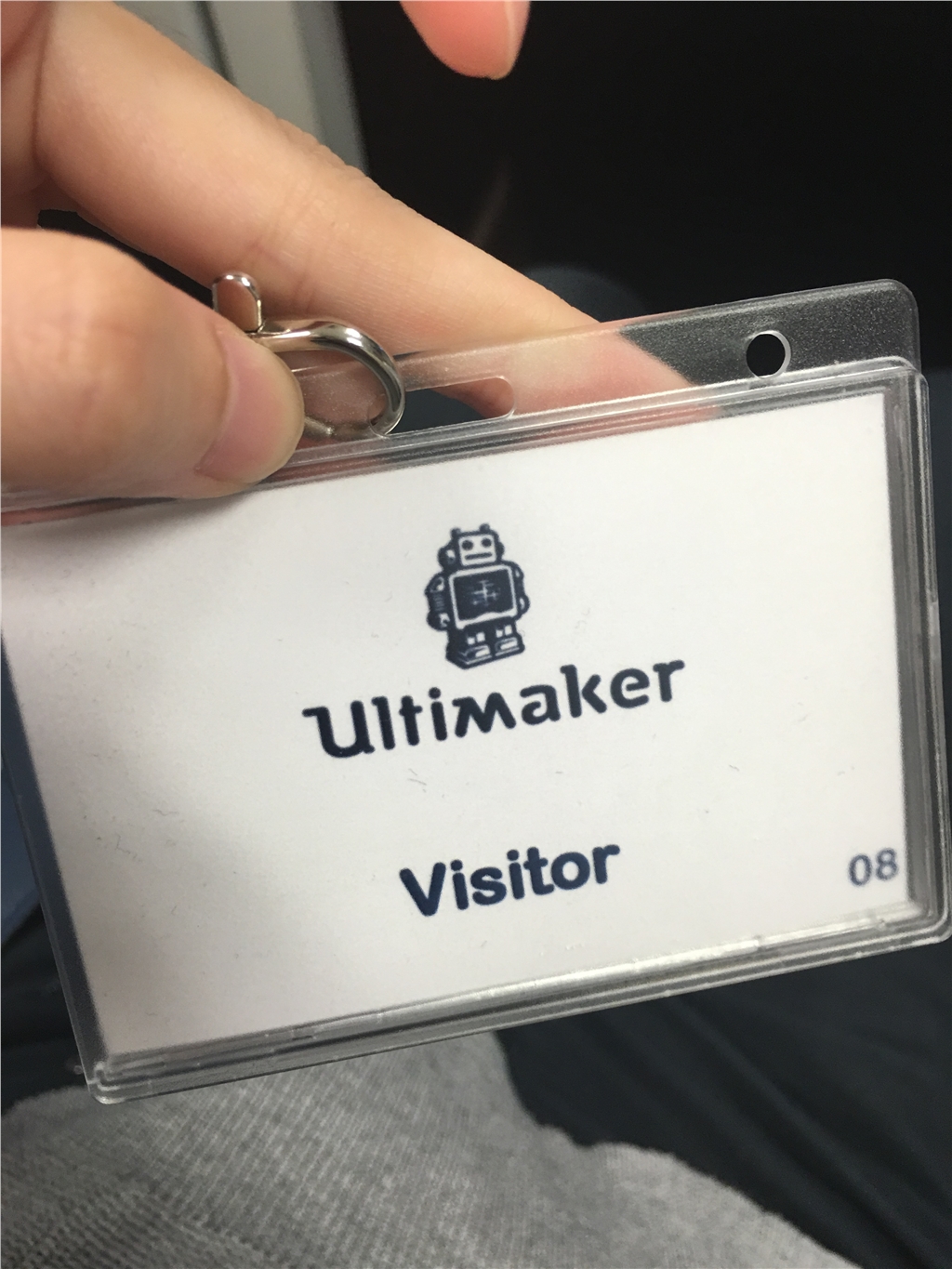 3DMART 前往荷蘭 接受Ultimaker 原廠訓練 訪客證 3DMART 前往荷蘭 接受Ultimaker 原廠訓練 訪客證