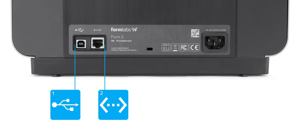 Formlabs - Form2 SLA 光固化3D列印機(jī) 3DMART 連結(jié)電腦