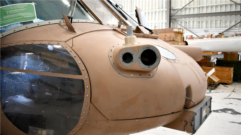 One of the early prototypes of the 3D-printed antenna