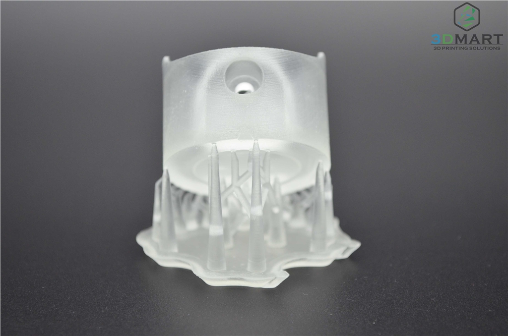 Formlabs SLA 3D列印機(jī) Form 2 臺(tái)灣 開(kāi)箱文章 成品未拆支撐 正視角 3DMART Formlabs SLA 3D列印機(jī) Form 2 臺(tái)灣 開(kāi)箱文章 成品未拆支撐 正視角 3DMART
