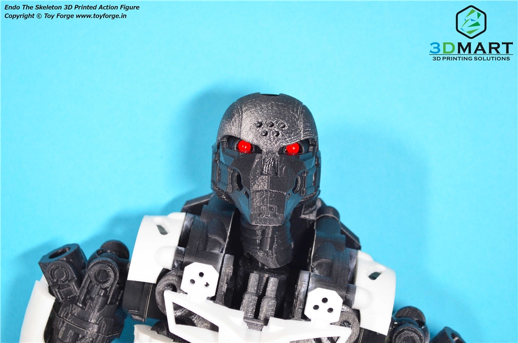 3D列印 骷髏機器人 ENDO 全身可動 3D印表機 Ultimaker2+  PC 3D列印材料